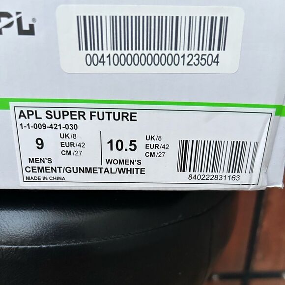 Athletic Propulsion Lab APL SUPER FUTURE Sneakers Size Men's 9 NIB - Picture 6 of 6